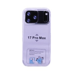 Hard Silicone Case for Apple iPhone 17 Pro Max Transparent Hard Silicone Case for Apple iPhone 17 Pro Max Transparent